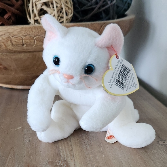 🐾 Ty Beanie Baby “Flip” the Cat – 1993 Vintage Collectible, Excellent Condition - Picture 10 of 15